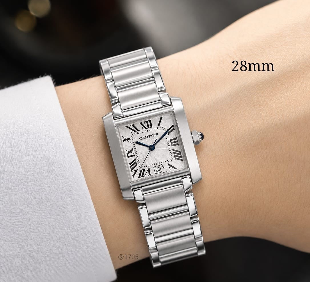 cartier-tank-francaise-ladies-watch-silver-tone