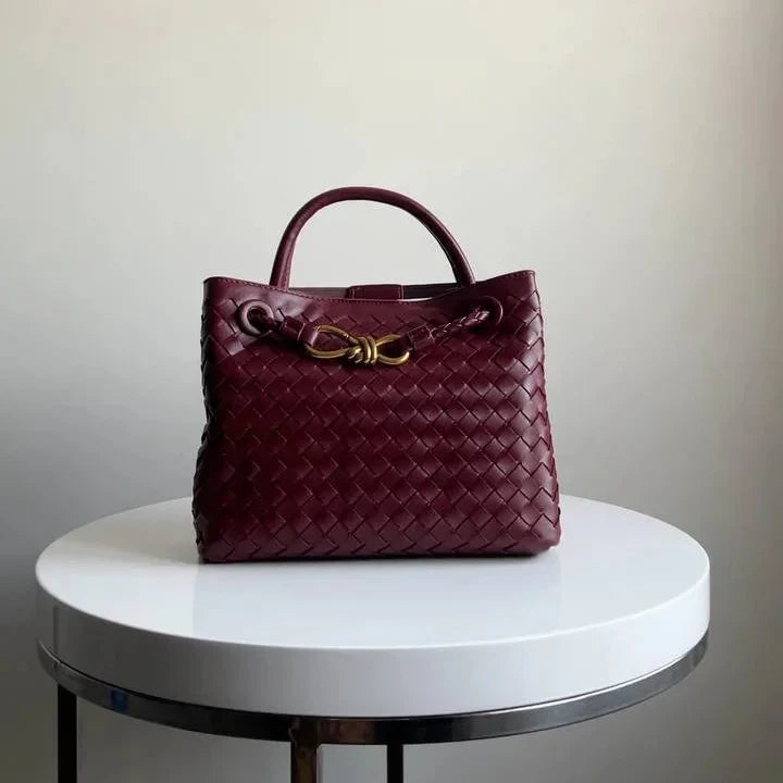 Winter Edition Bag – Burgundy, 24 cm
