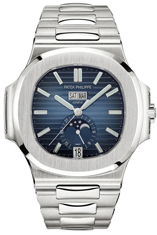 Patek Philippe | Nautilus Annual Calendar, Blue Dial