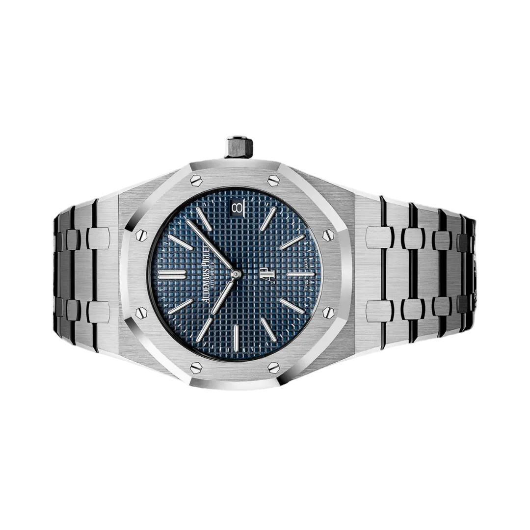 Audemars Piguet | Royal Oak Extra-Thin Smoked Blue Dial