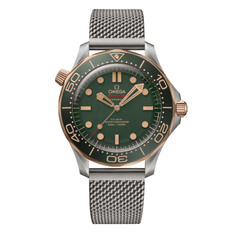 OMEGA Seamaster Diver 300M Omega Co-Axial Master Chronometer 42mm Bronze Gold - 210.90.42.20.10.001