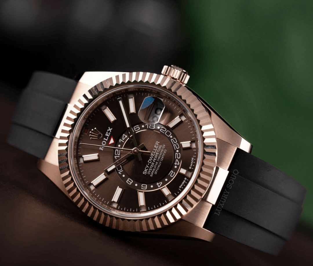 Rolex | Rose Gold Chocolate Dial