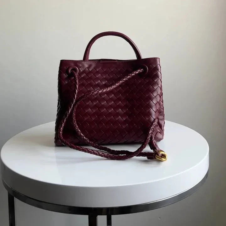 Winter Edition Bag – Burgundy, 24 cm