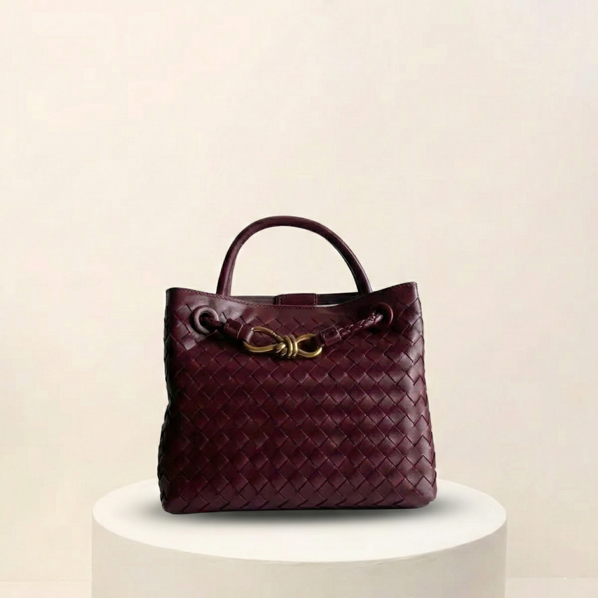 Winter Edition Bag – Burgundy, 24 cm