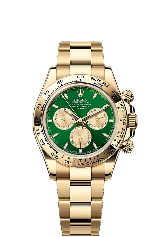 Rolex | Yellow Gold Green Dial