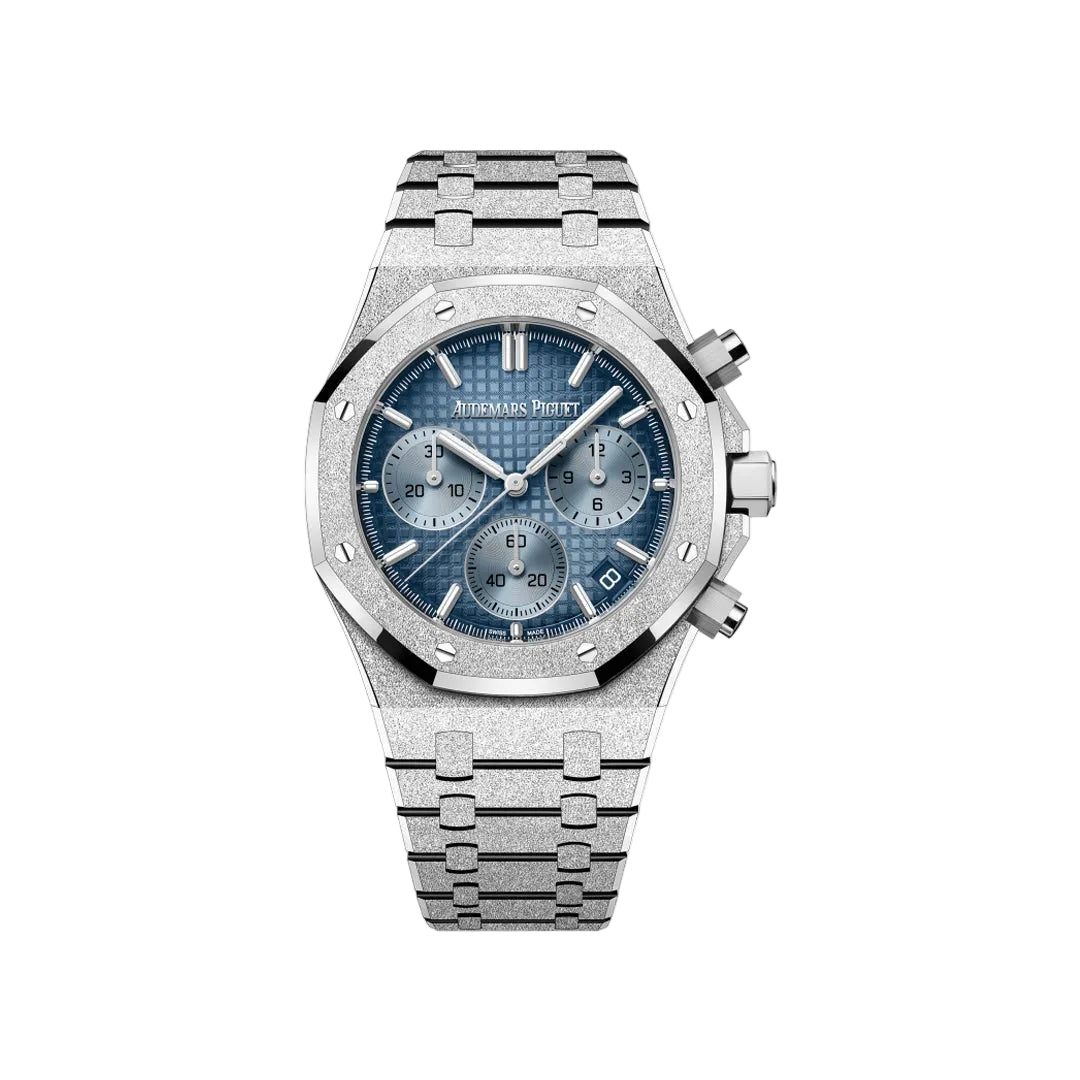Audemars Piguet Watch | Royal Oak Frosted Blue Dial