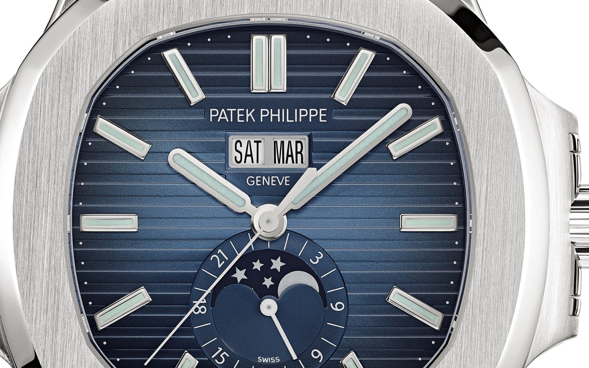 Patek Philippe | Nautilus Annual Calendar, Blue Dial