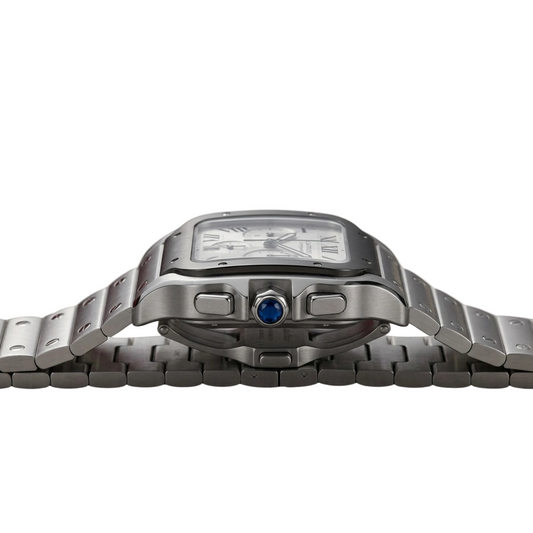 Cartier | Santos de Cartier Chronograph Stainless Steel