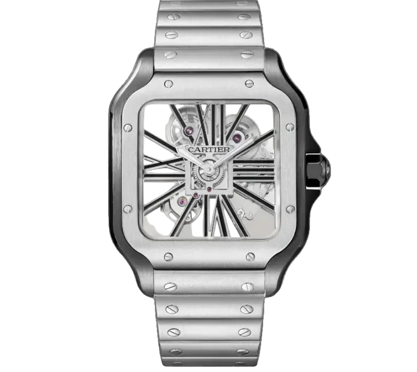 Cartier Watch | Santos de Cartier Diamond Silver