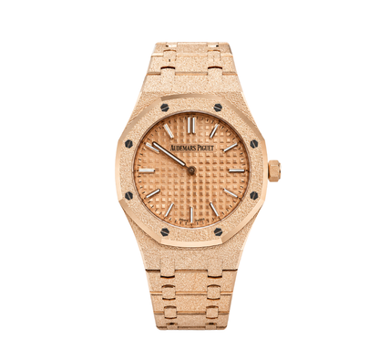 Audemars Piguet Royal Oak Mini Frosted Rose Gold Quartz