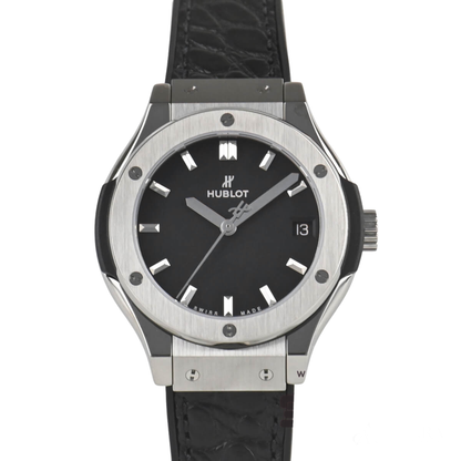 Hublot Classic Fusion Ladies Watch ? White Dial & Leather Strap