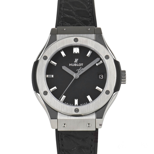 Hublot Classic Fusion Ladies Watch ? White Dial & Leather Strap