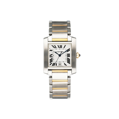 Cartier Tank Fran‡aise Ladies Watch ? Two Tone