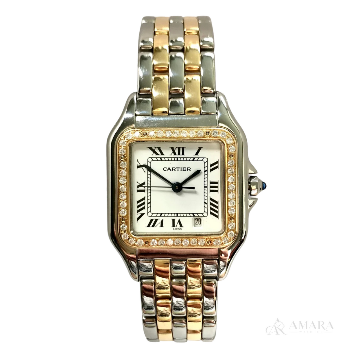 cartier-panthere-ladies-watch-two-tone-diamond-detail