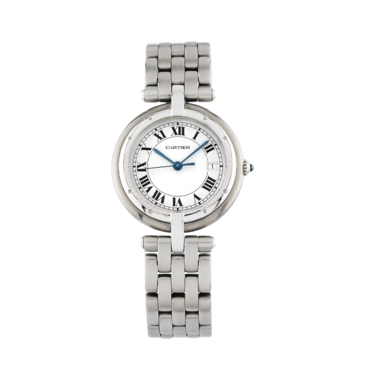 Cartier Panthere Ladies Watch ? White Gold Tone