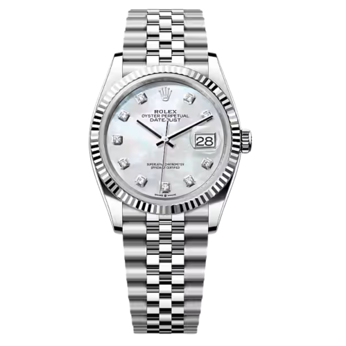 Rolex Lady-Datejust ? Mother-of-Pearl Dial & Fluted Bezel