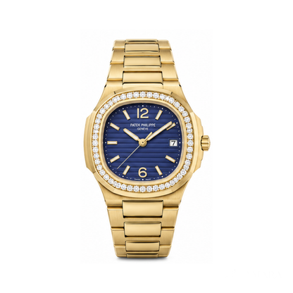 Patek Philippe Nautilus ? Gold-Tone & Blue