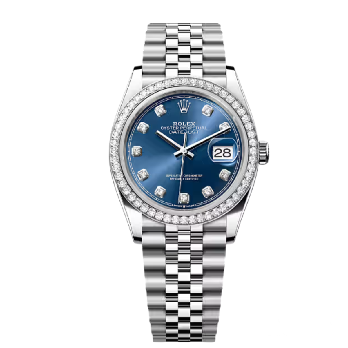 Rolex Lady-Datejust ? Blue Dial & Diamond Detail