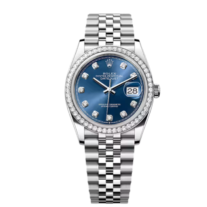 Rolex Lady-Datejust ? Blue Dial & Diamond Detail