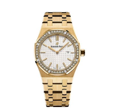 Audemars Piguet Royal Oak ? Gold-Tone & Off White