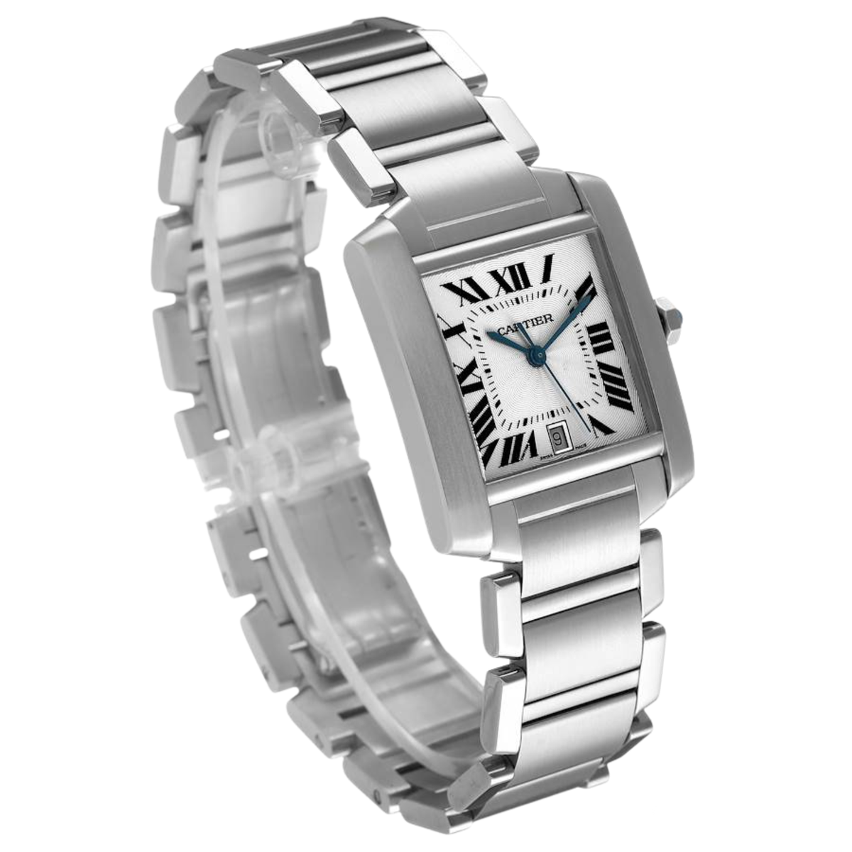cartier-tank-francaise-ladies-watch-silver-tone