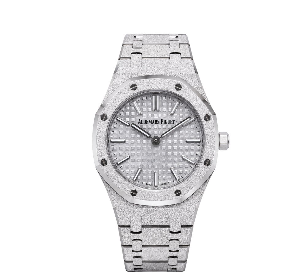 Audemars Piguet Royal Oak Mini Frosted White Quartz