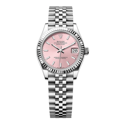 Rolex Lady-Datejust ? Pink Dial, White Gold Tone