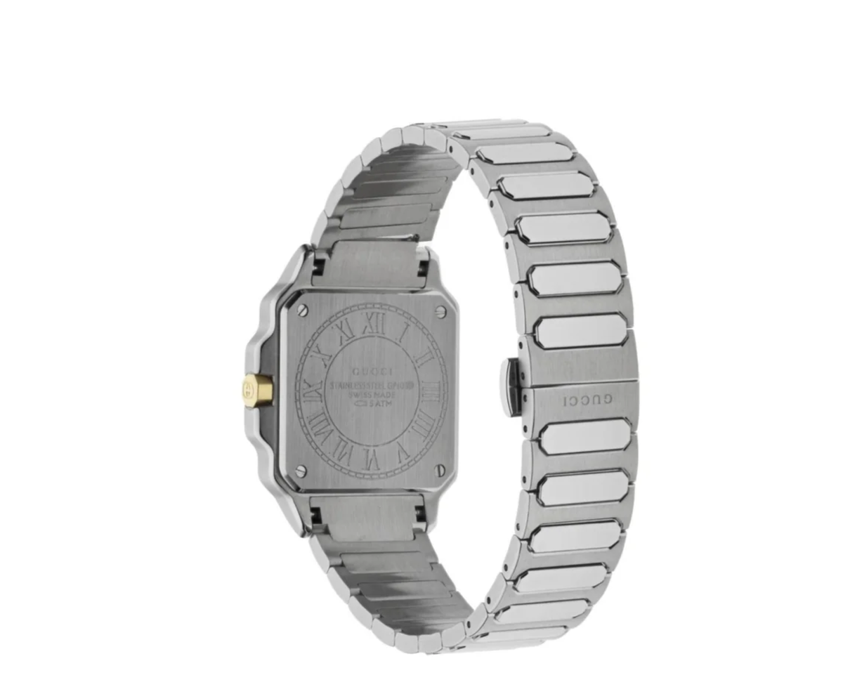 Gucci G-Flat Ladies Watch ? Two Tone
