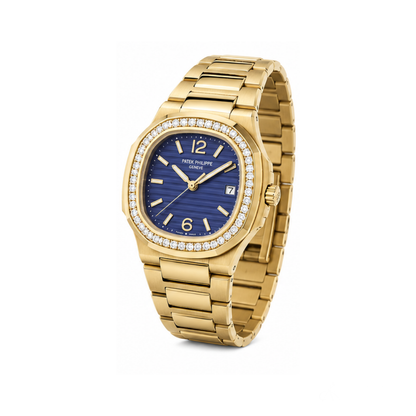 Patek Philippe Nautilus ? Gold-Tone & Blue
