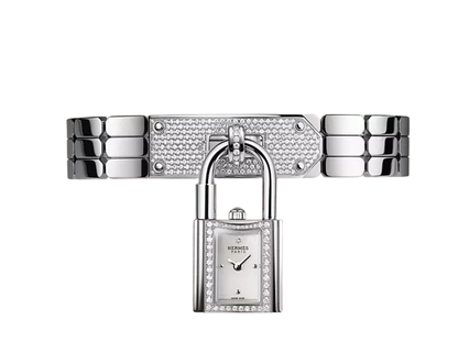 Hermes Kelly Ladies Watch ? Diamond Detail