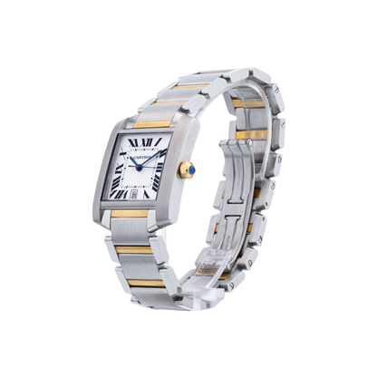 Cartier Tank Fran‡aise Ladies Watch ? Two Tone