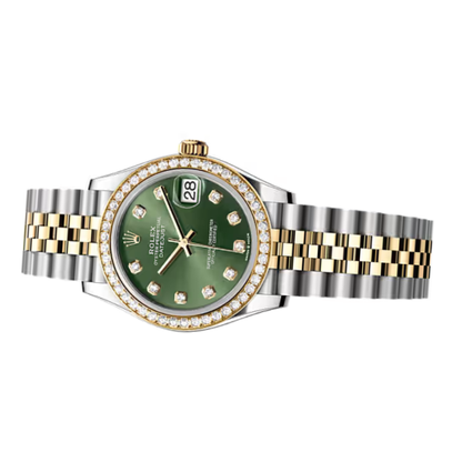 Rolex Lady-Datejust ? Olive Green Dial, Two Tone