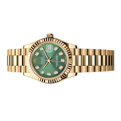 Rolex Lady-Datejust ? Olive Green Dial