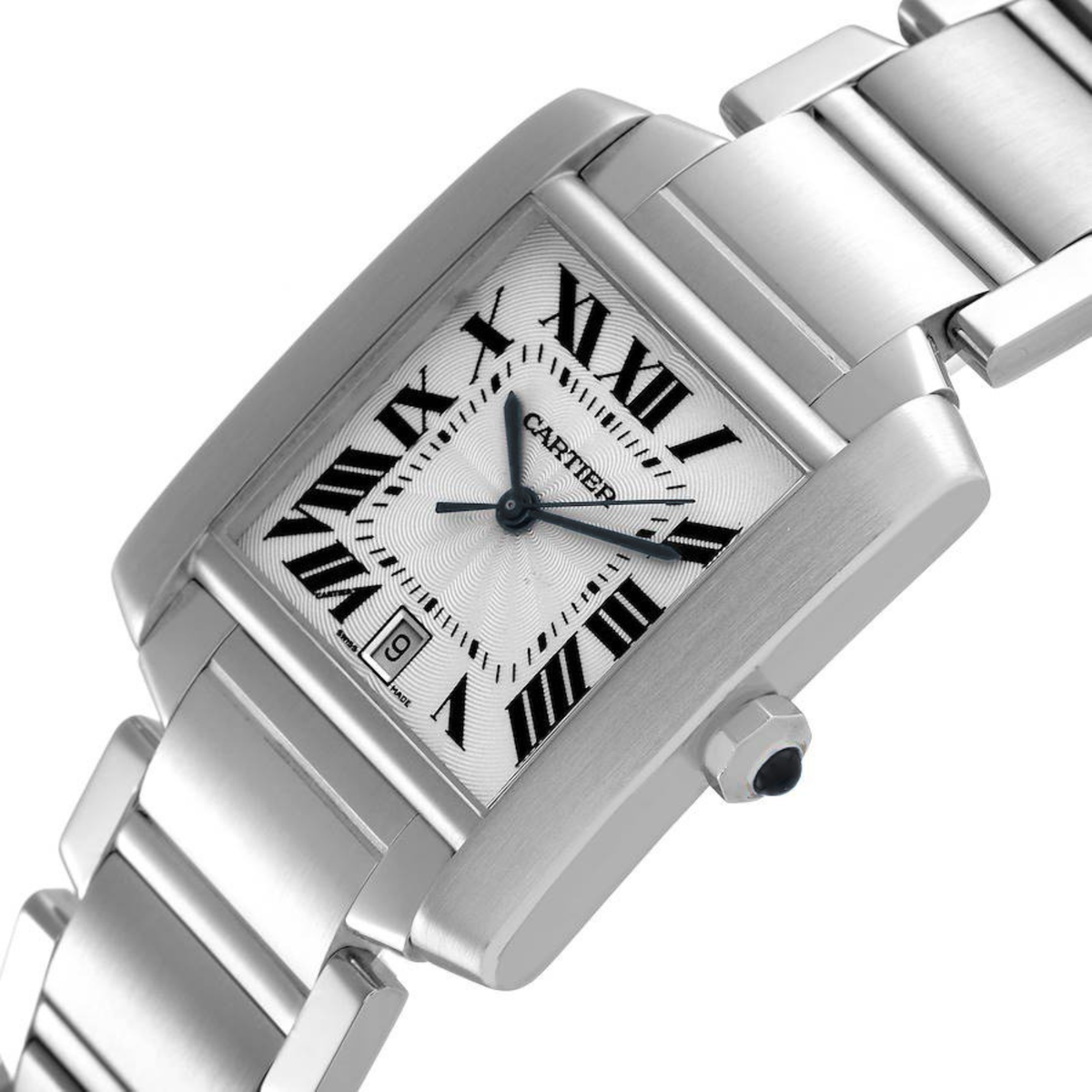 cartier-tank-francaise-ladies-watch-silver-tone
