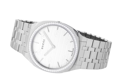 Gucci 25H Ladies Watch ? Silver Tone
