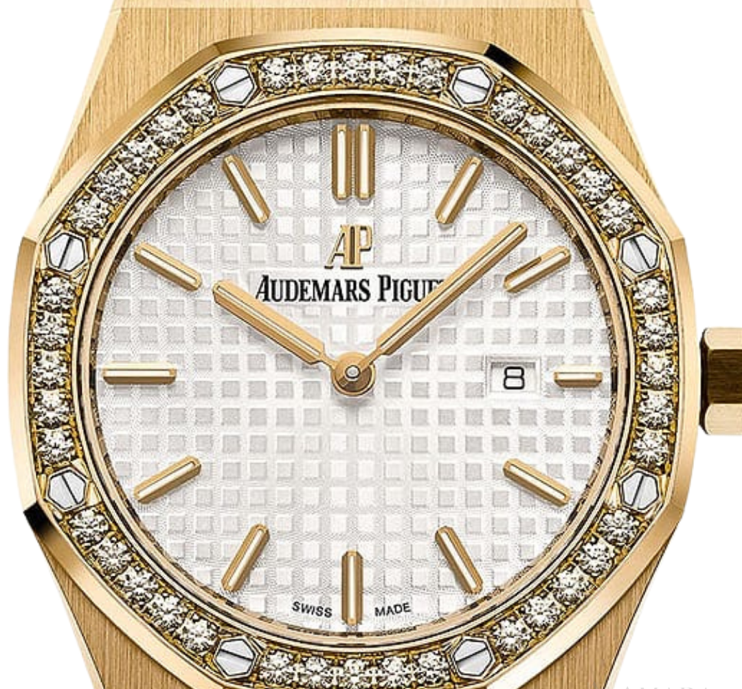 Audemars Piguet Royal Oak ? Gold-Tone & Off White