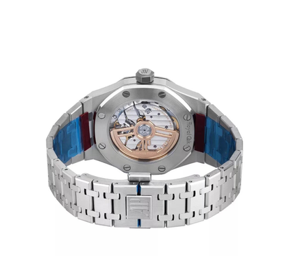 Audemars Piguet Royal Oak ? Silver & Royal Blue