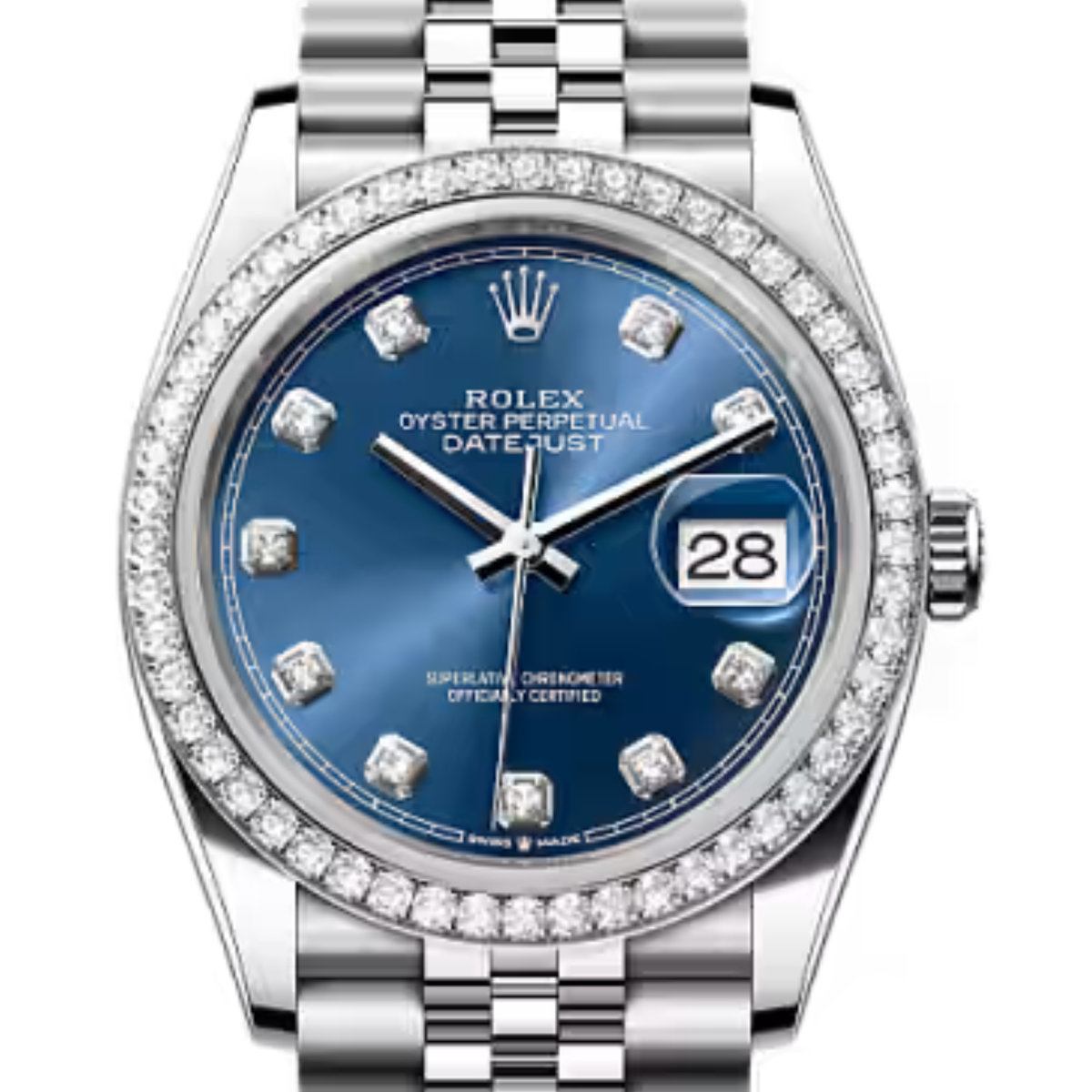 Rolex Lady-Datejust ? Blue Dial & Diamond Detail