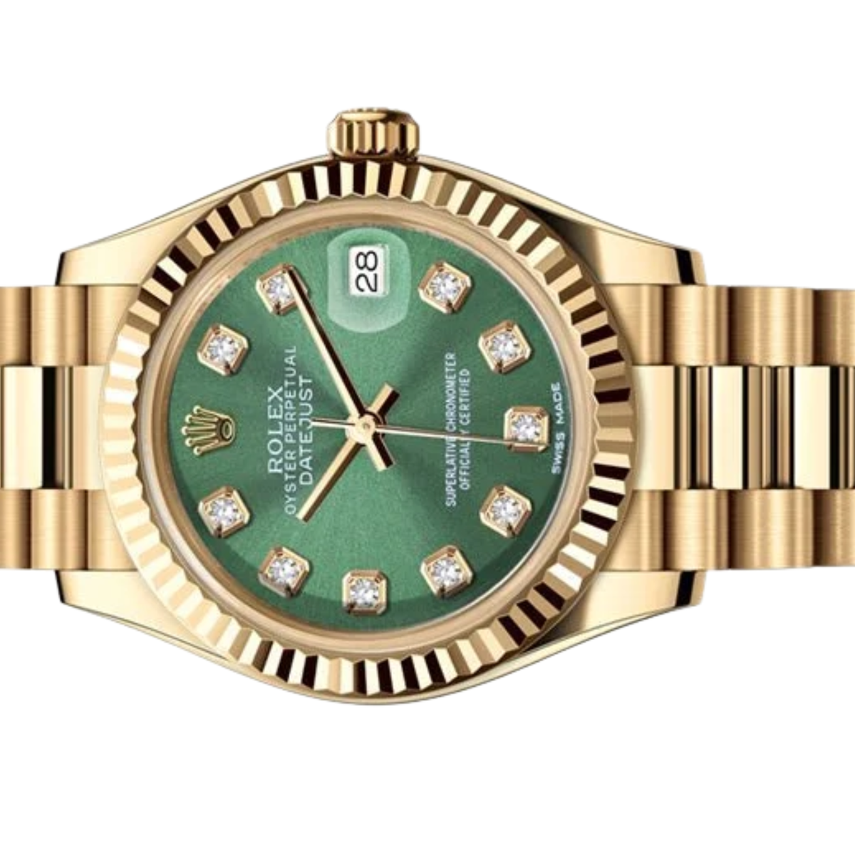 Rolex Lady-Datejust ? Olive Green Dial