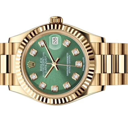 Rolex Lady-Datejust ? Olive Green Dial