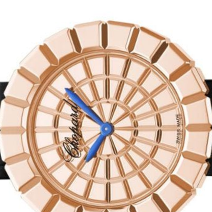 Chopard Ladies Watch ? Mosaic Dial & Textured Leather Strap