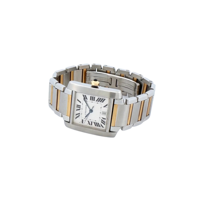Cartier Tank Fran‡aise Ladies Watch ? Two Tone