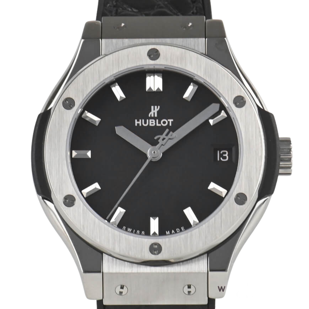 Hublot Classic Fusion Ladies Watch ? White Dial & Leather Strap