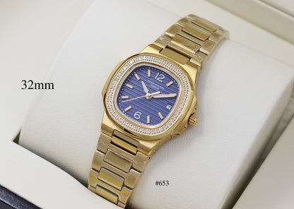 Patek Philippe Nautilus ? Gold-Tone & Blue