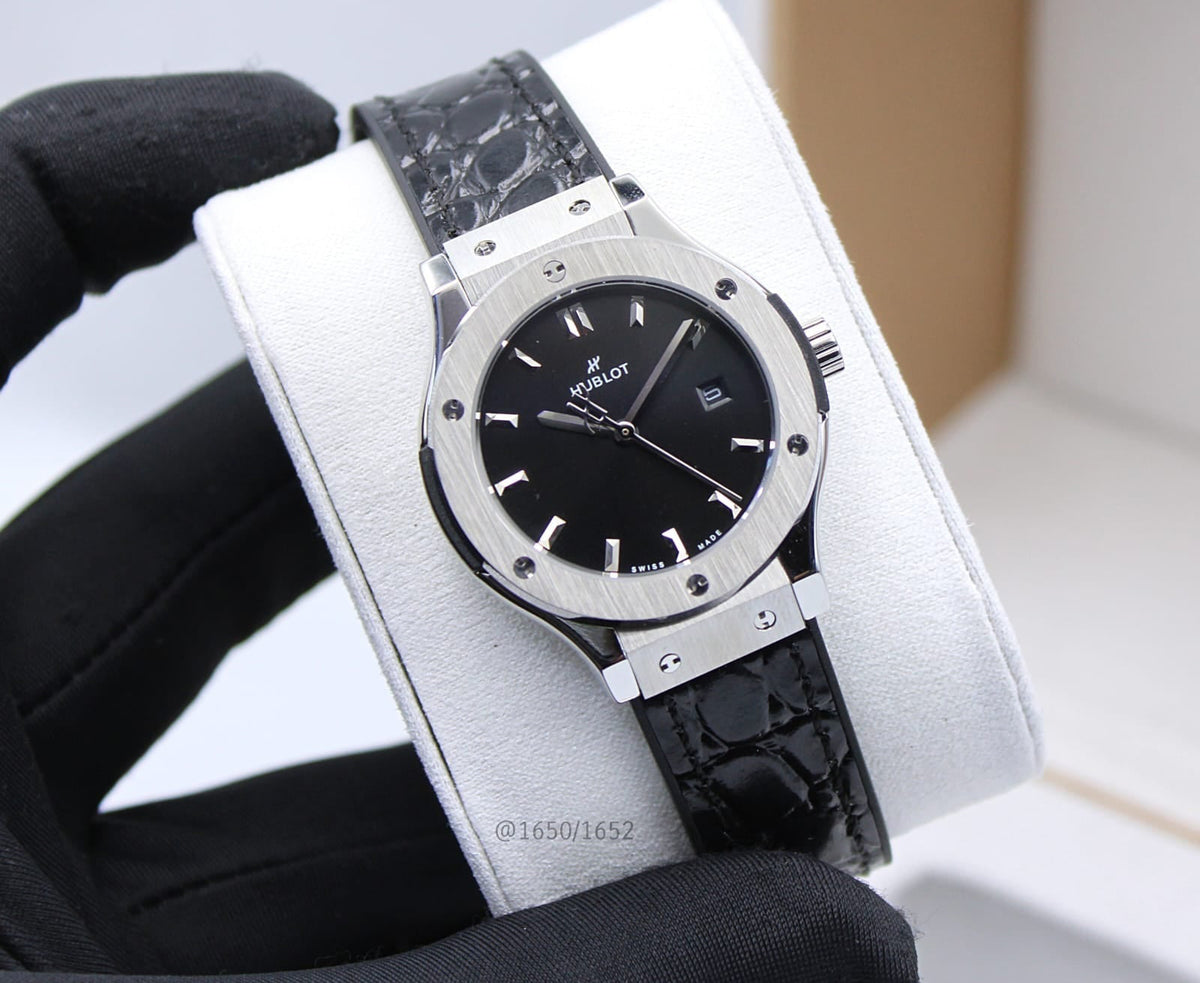 Hublot Classic Fusion Ladies Watch ? White Dial & Leather Strap