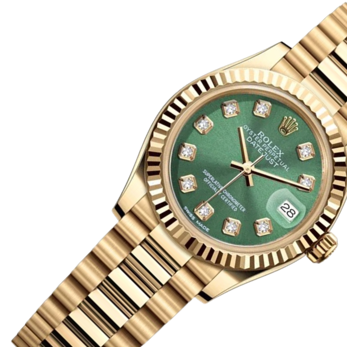 Rolex Lady-Datejust ? Olive Green Dial