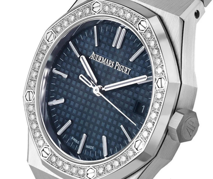 Audemars Piguet Royal Oak ? Silver & Royal Blue