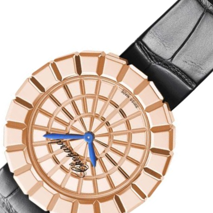 Chopard Ladies Watch ? Mosaic Dial & Textured Leather Strap