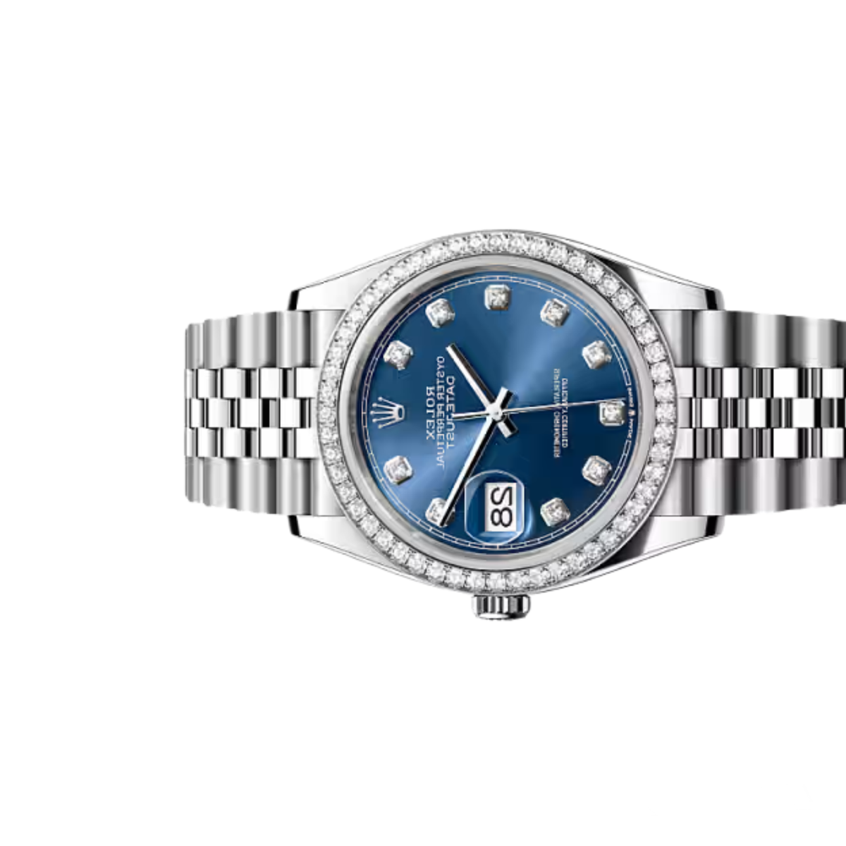 Rolex Lady-Datejust ? Blue Dial & Diamond Detail