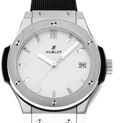 Hublot Classic Fusion Ladies Watch ? Titanium Tone & Opaline Dial